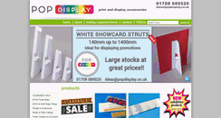 Desktop Screenshot of popdisplay.co.uk